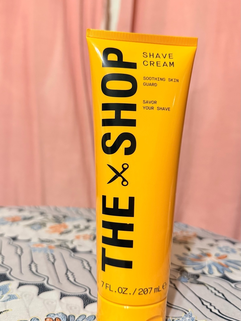 THE SHOP Shave Cream - Bright Yellow Tube